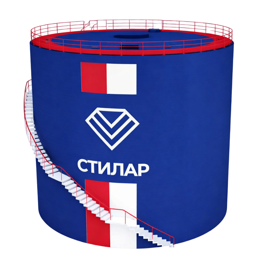 Цельносварной резервуар РВС для битума 125 м³ от завода-производителя